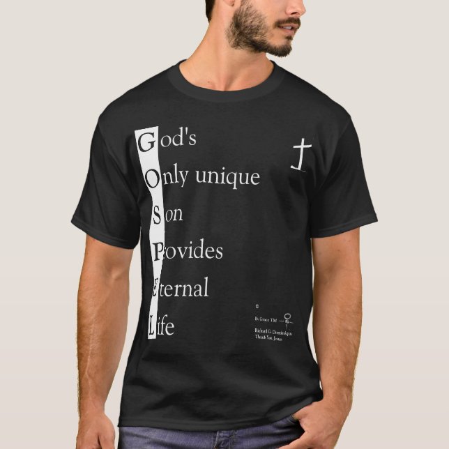 T-shirts Luz do evangelho (Frente)