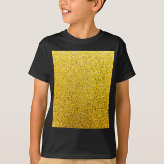 T-shirts Luz do sol Glittery dourada