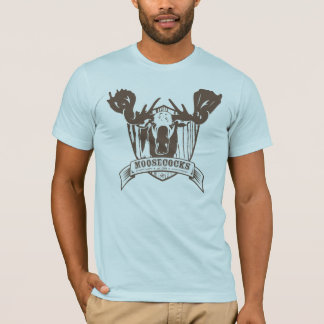 T-shirts Luz dos homens - luva curta azul