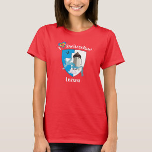 T-shirts Luzern Suíça Suisse Svizzera Switzerland