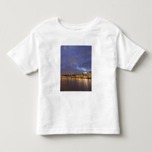 T-shirts Luzes da cidade refletidas no rio Willamette