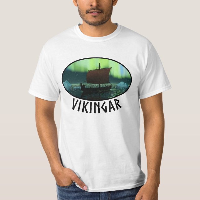 T-shirts Luzes De Vazamento E Norte (Frente)
