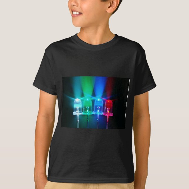 T-shirts Luzes LED (Frente)