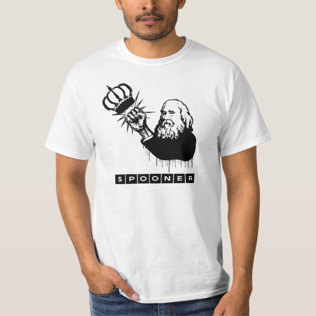 T-SHIRTS LYSANDER SPOONER NENHUM MESTRADO (Frente)