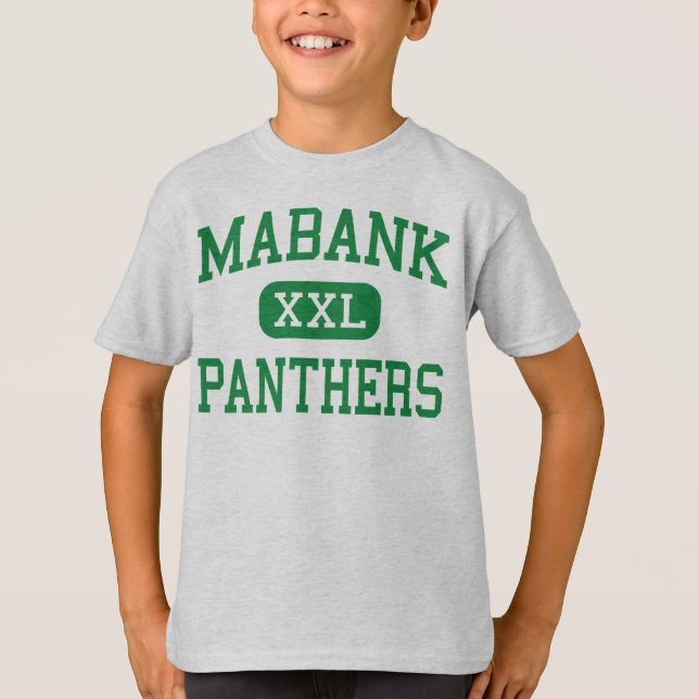 T-shirts Mabank - panteras - segundo grau - Mabank Texas (Frente)