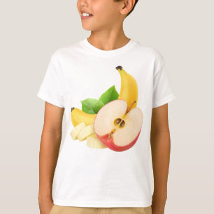 T-shirts Maçã e banana