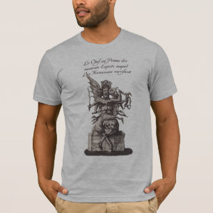 T-shirts Macabramente de Danse - mauvais do DES do príncip