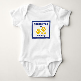 T-shirts Macacão Baby PROTEGIDO POR CÃES