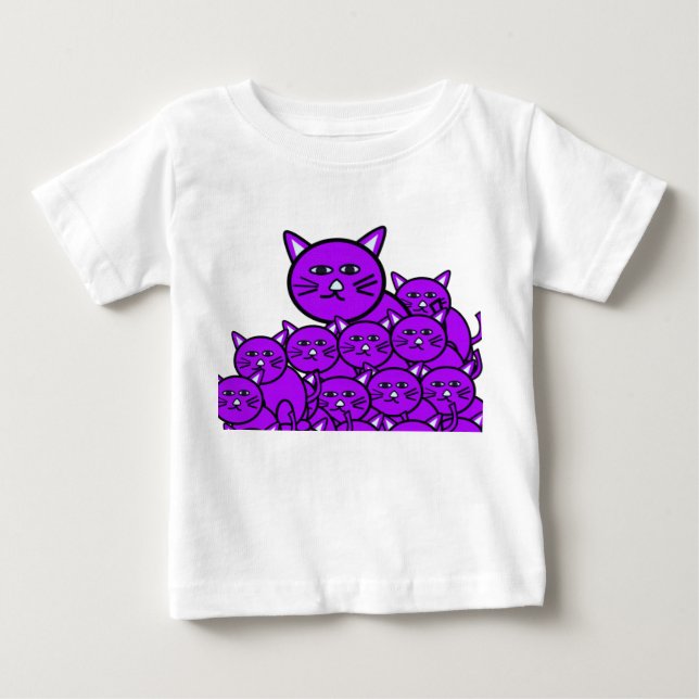 T-shirts Macacãozinho para Bebês (Frente)