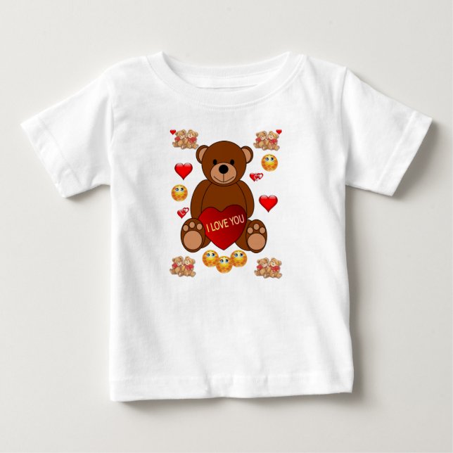 T-shirts Macacãozinho para Bebês (Frente)