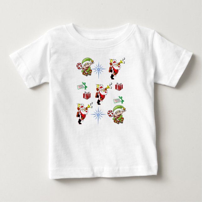 T-shirts Macacãozinho para Bebês (Frente)