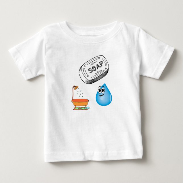 T-shirts Macacãozinho para Bebês (Frente)
