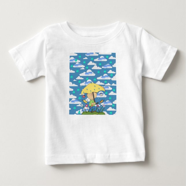 T-shirts Macacãozinho para Bebês (Frente)
