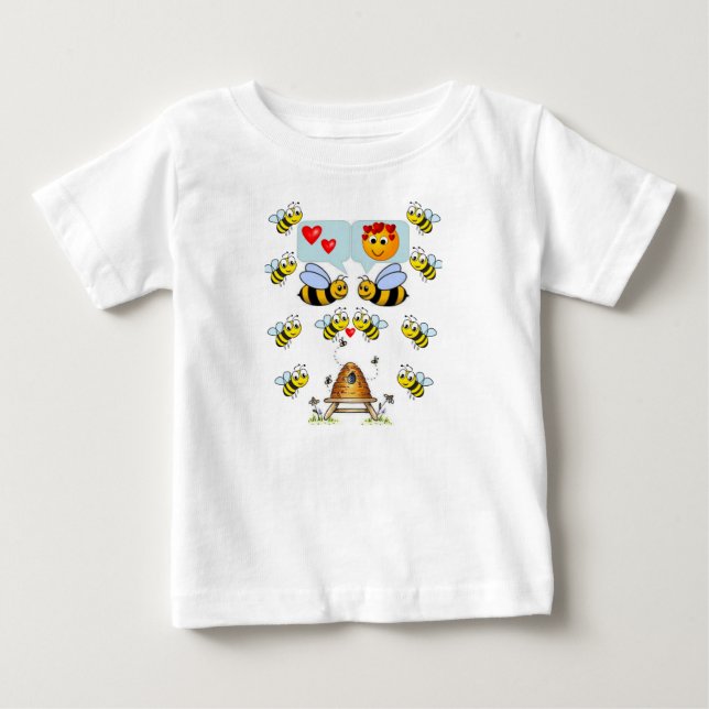 T-shirts Macacãozinho para Bebês (Frente)