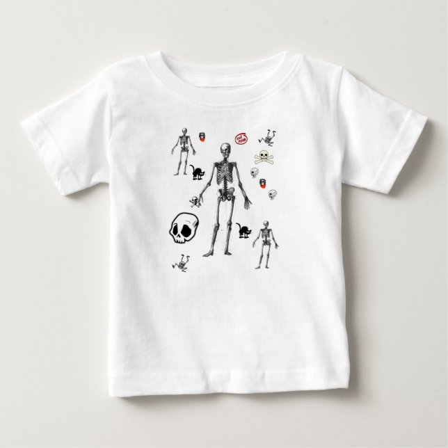 T-shirts Macacãozinho para Bebês (Frente)