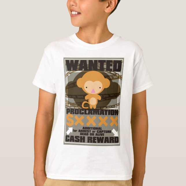 T-shirts Macaco (Frente)