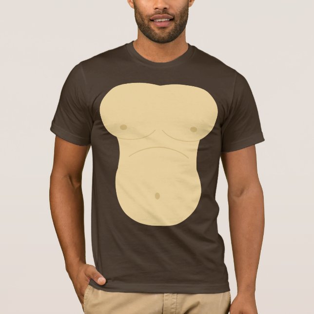 T-shirts Macaco-arel Brown (Frente)