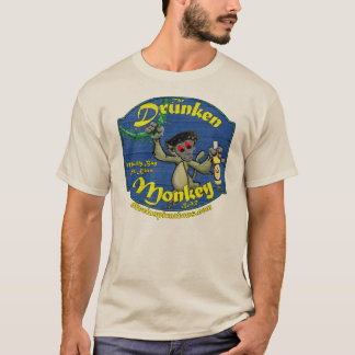 T-shirts Macaco bêbedo - cheio dianteiro