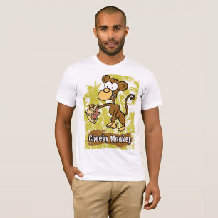 T-shirts Macaco Cheeky na Selva