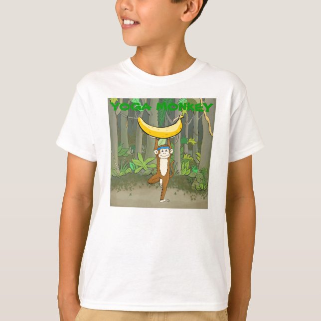 T-SHIRTS MACACO DA IOGA (Frente)