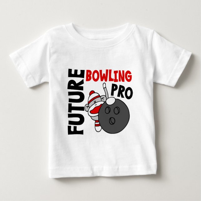 T-shirts Macaco da peúga da boliche futura pro (Frente)