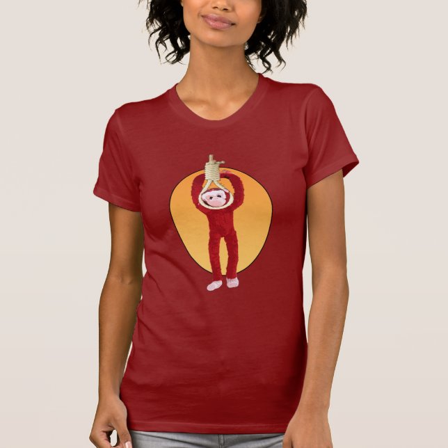 T-shirts Macaco da reunião (Frente)