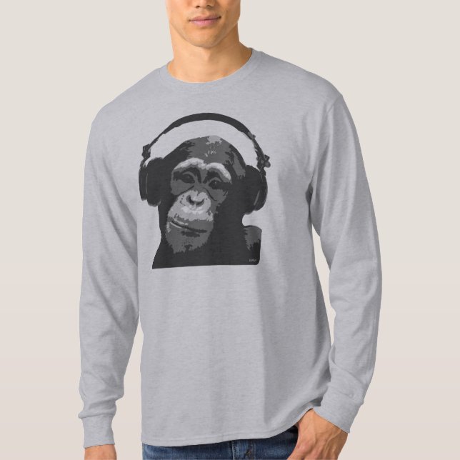 T-SHIRTS MACACO DO DJ (Frente)