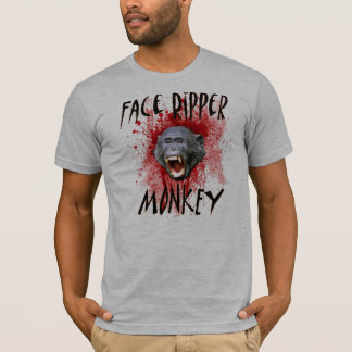 T-shirts Macaco do estripador da cara