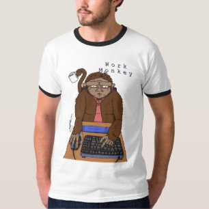 T-shirts Macaco do trabalho