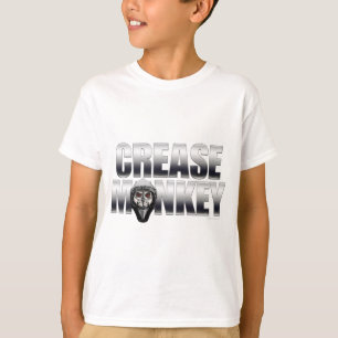T-shirts Macaco do vinco (Goalie do hóquei)