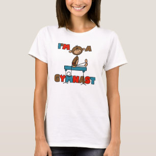 T-shirts Macaco Eu sou um Ginasta