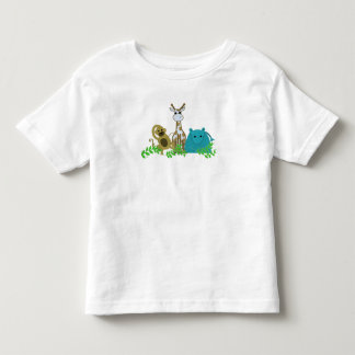 T-shirts Macaco, Girafa e Hipopótamo