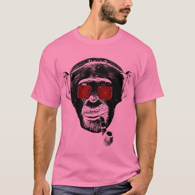 T-shirts Macaco louco (Frente)