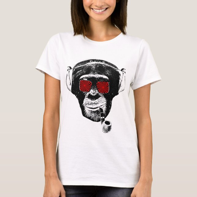 T-shirts macaco louco (Frente)