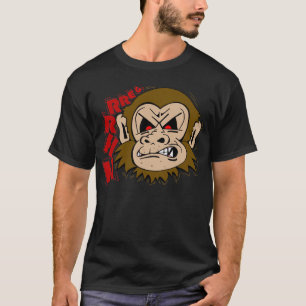 T-shirts Macaco mal-humorado