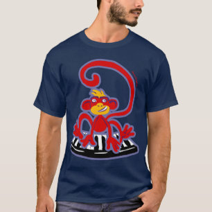 T-shirts macaco no piano