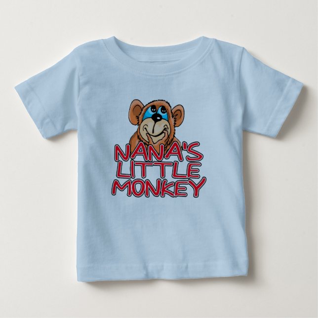 T-shirts Macaco Pequeno da Nana (Frente)