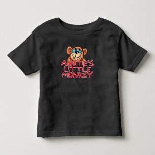 T-shirts Macaco pequeno da tia