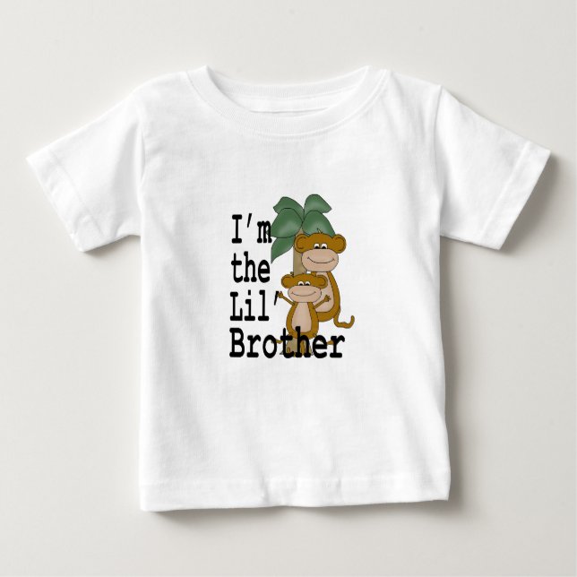 T-shirts Macaco pequeno irmão (Frente)