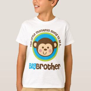 T-shirts Macaco pequeno que vai ser um big brother