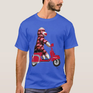 T-shirts Macaco Sock no Moped