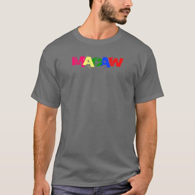 T-SHIRTS MACAW (Frente)