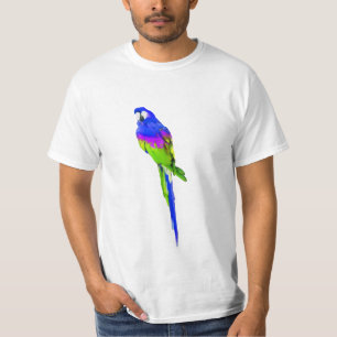 T-shirts Macaw de cor d'água PixDezines