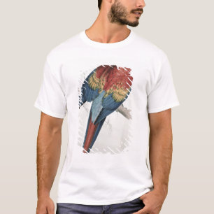 T-shirts Macaw vermelho e amarelo