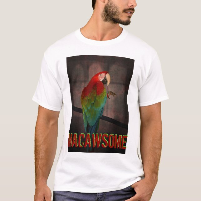 T-SHIRTS MACAWSOME (Frente)