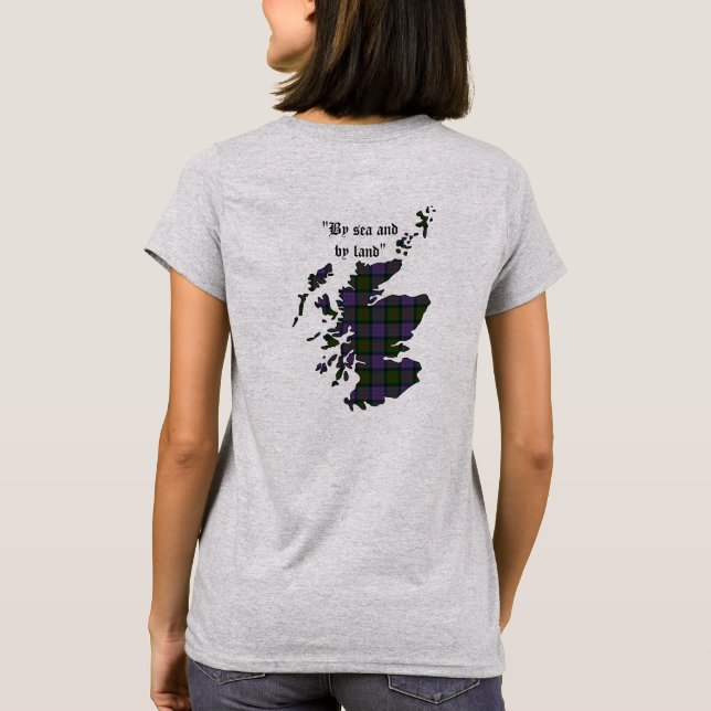 T-shirts MacDonald Clan Women (Verso)