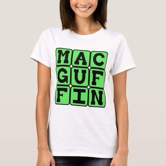 T-shirts MacGuffin, Farsa Literária (Frente)