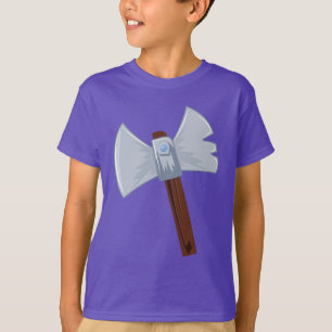 T-shirts Machado de Viking dos desenhos animados