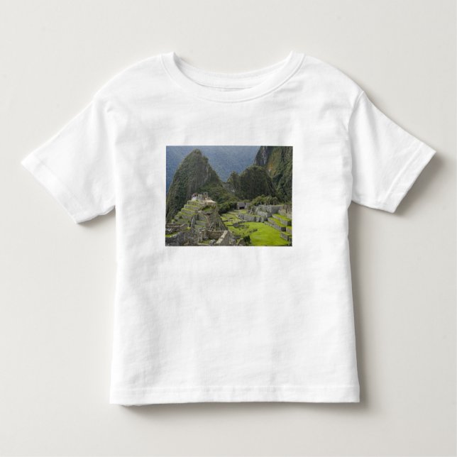 T-shirts Machu Picchu, ruínas da cidade inca, Peru. 2 (Frente)