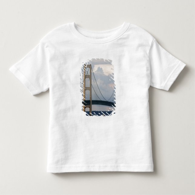 T-shirts Mackinac Bridge, Michigan, EUA (Frente)